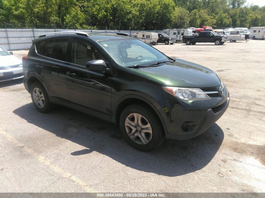 2013 TOYOTA RAV4 LE - JTMBFREV5D5001718