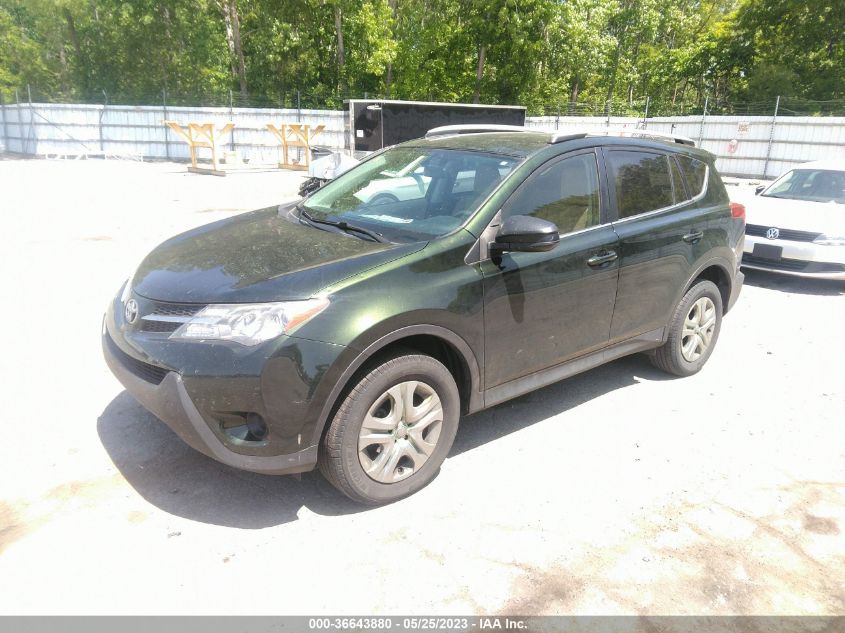 2013 TOYOTA RAV4 LE - JTMBFREV5D5001718