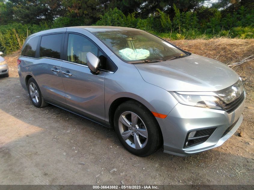 2019 HONDA ODYSSEY EX-L - 5FNRL6H76KB136365
