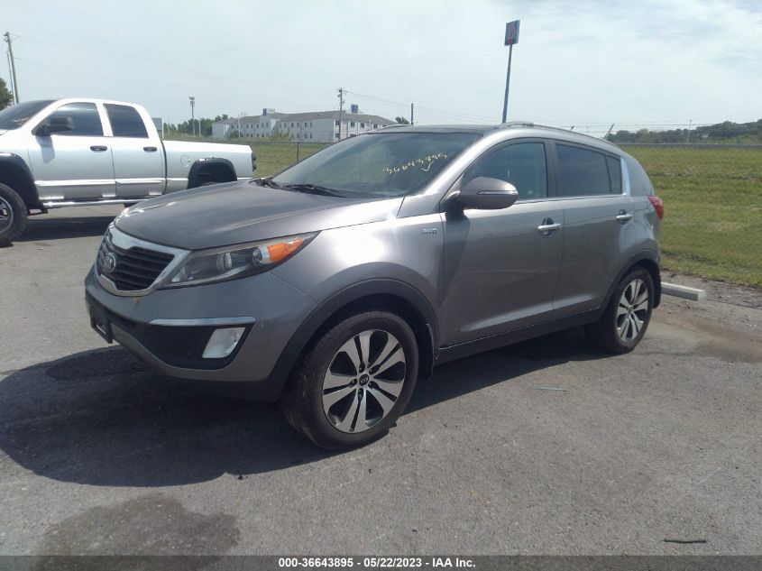 2013 KIA SPORTAGE EX - KNDPCCA21D7530918