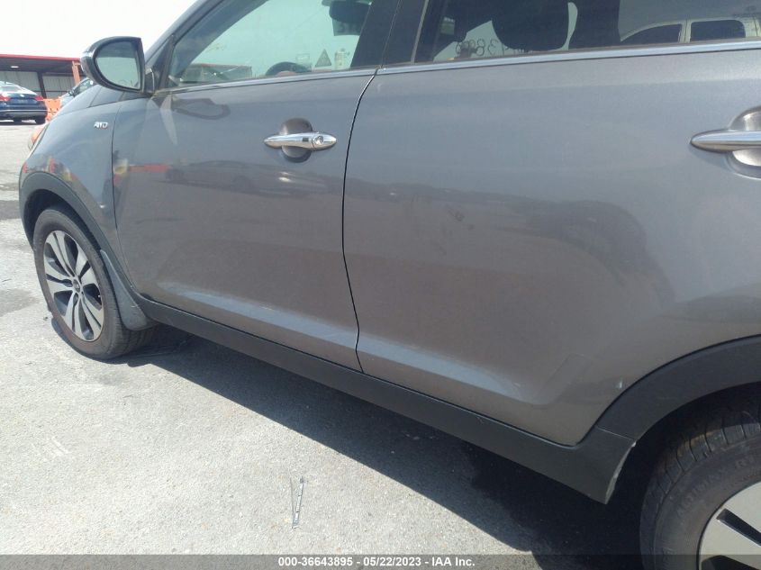 2013 KIA SPORTAGE EX - KNDPCCA21D7530918