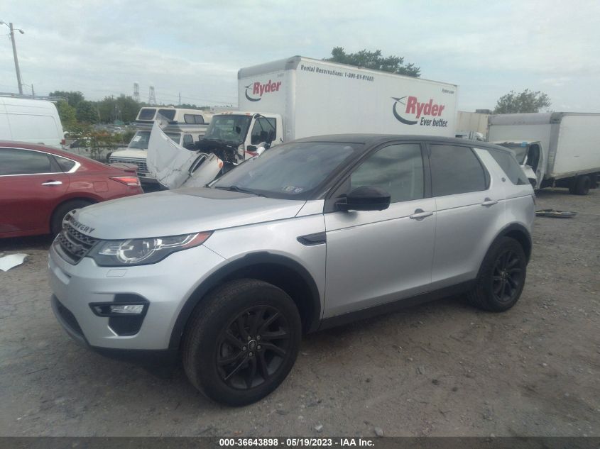 2017 LAND ROVER DISCOVERY SPORT HSE - SALCR2BG7HH700466