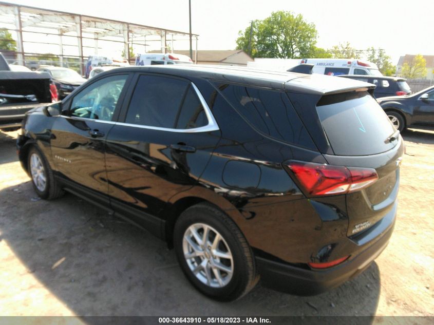 2022 CHEVROLET EQUINOX LT - 3GNAXUEV1NL289581