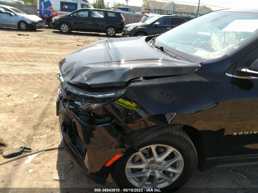 2022 CHEVROLET EQUINOX LT - 3GNAXUEV1NL289581