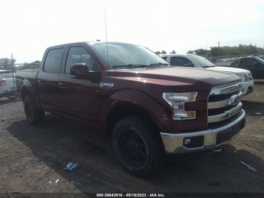 2016 FORD F-150 XLT/XL/LARIAT/PLATINUM - 1FTEW1EF1GFC01257