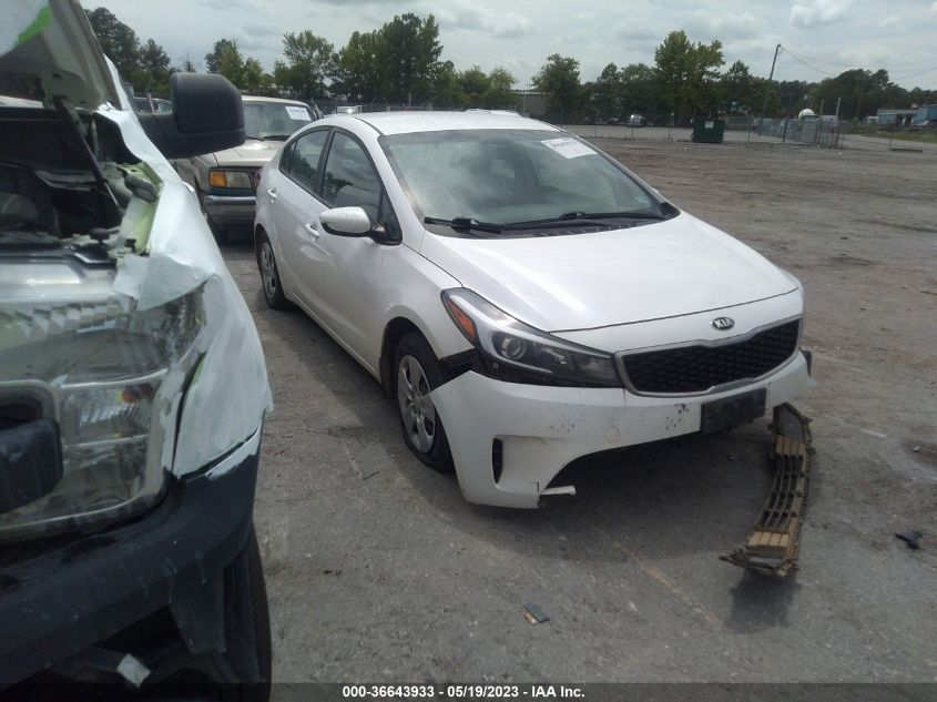 2017 KIA FORTE LX - 3KPFL4A72HE036487