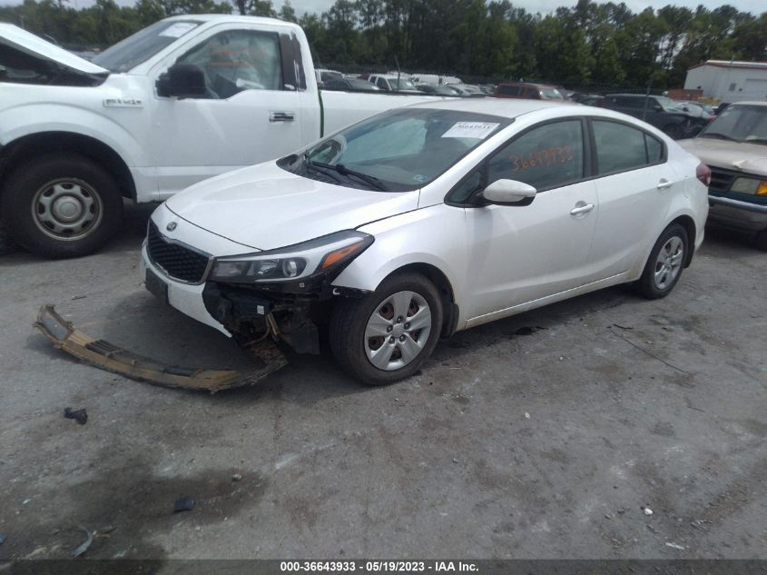 2017 KIA FORTE LX - 3KPFL4A72HE036487