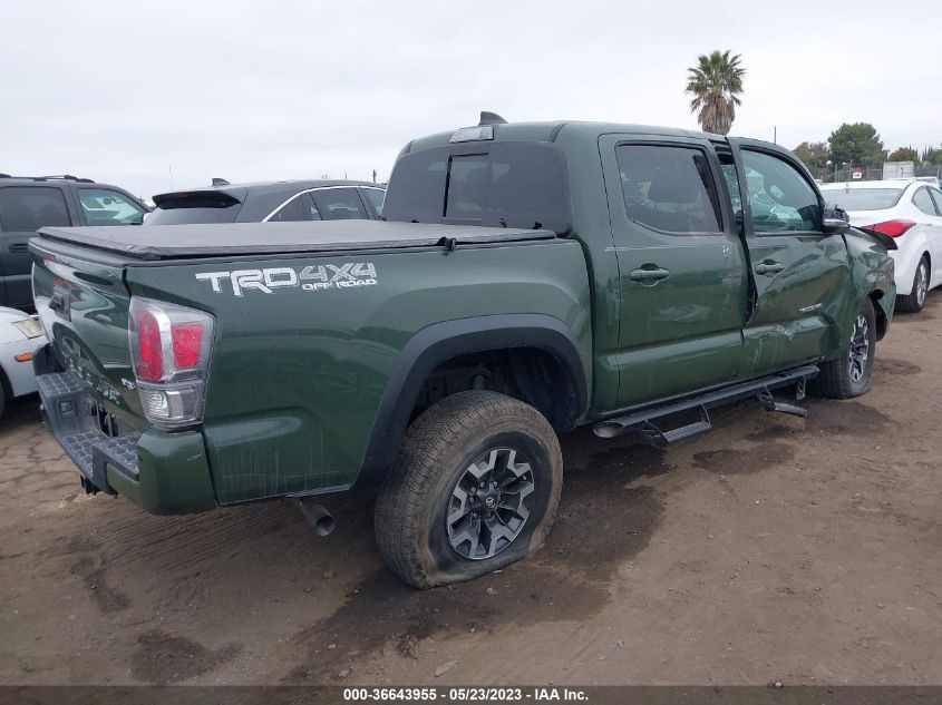 2021 TOYOTA TACOMA 4WD SR/SR5/TRD SPORT - 5TFCZ5ANXMX254256