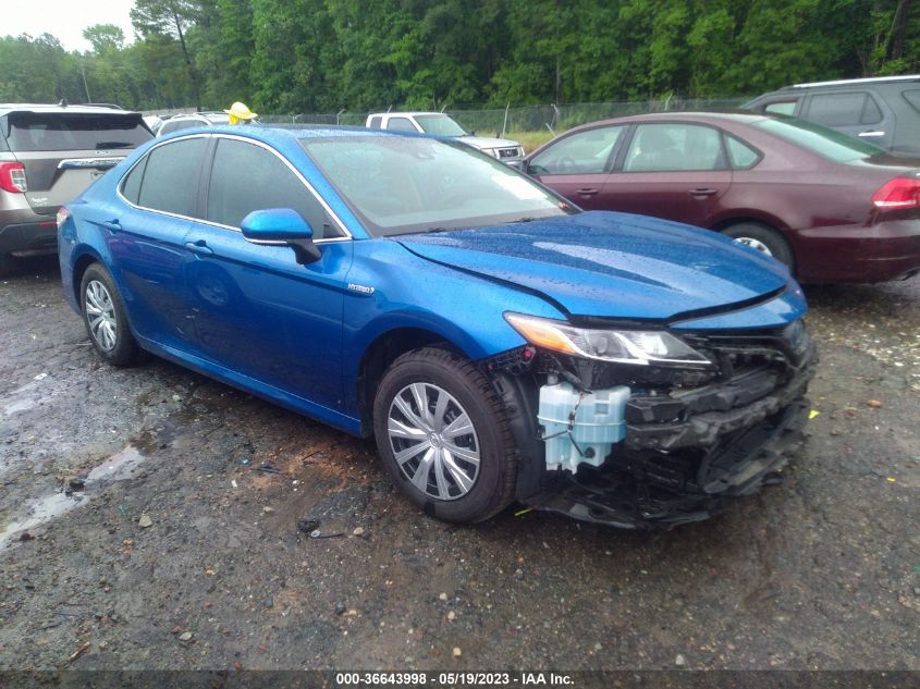 2019 TOYOTA CAMRY HYBRID LE - 4T1B31HKXKU006617