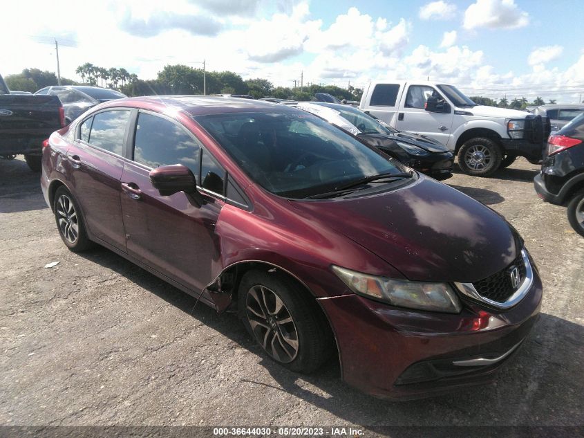 2014 HONDA CIVIC SEDAN EX - 19XFB2F87EE082224