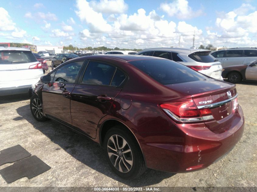 2014 HONDA CIVIC SEDAN EX - 19XFB2F87EE082224