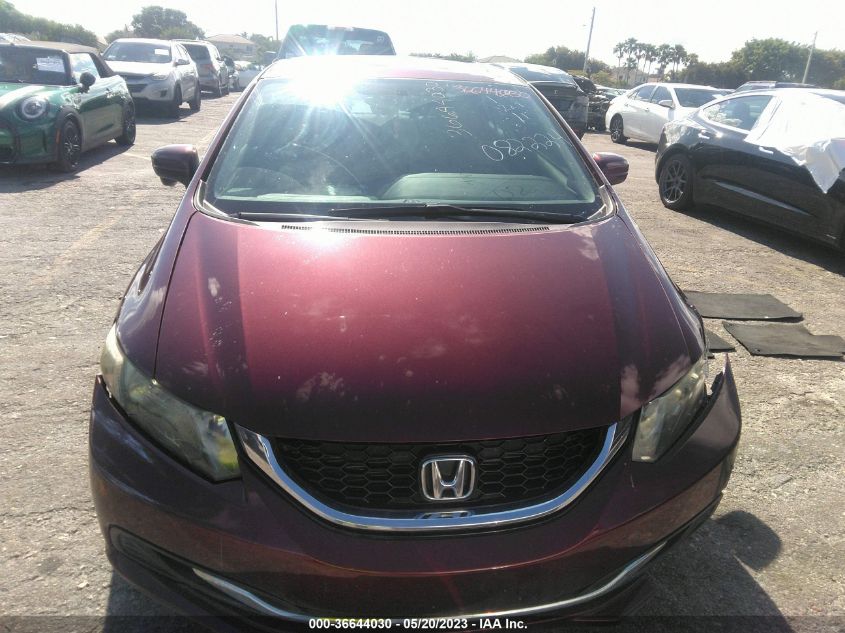 2014 HONDA CIVIC SEDAN EX - 19XFB2F87EE082224