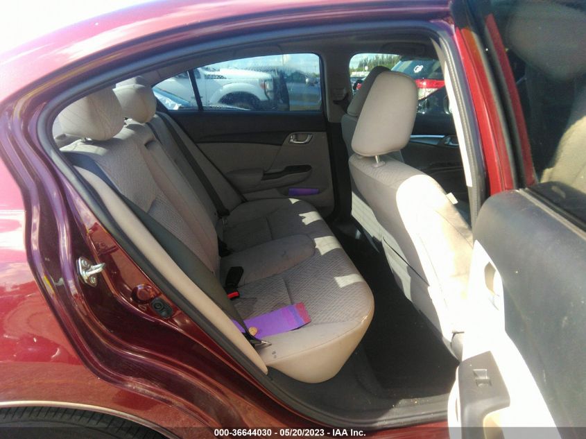 2014 HONDA CIVIC SEDAN EX - 19XFB2F87EE082224