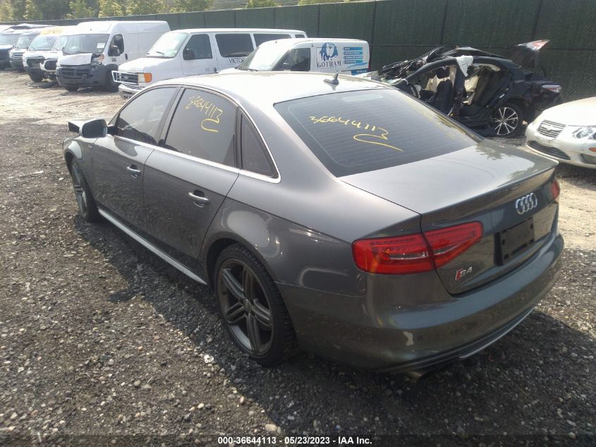 2014 AUDI S4 PREMIUM PLUS WAUBGAFL7EA164842