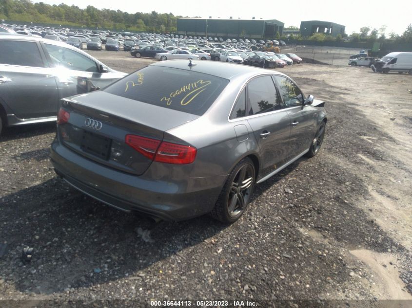 2014 AUDI S4 PREMIUM PLUS WAUBGAFL7EA164842