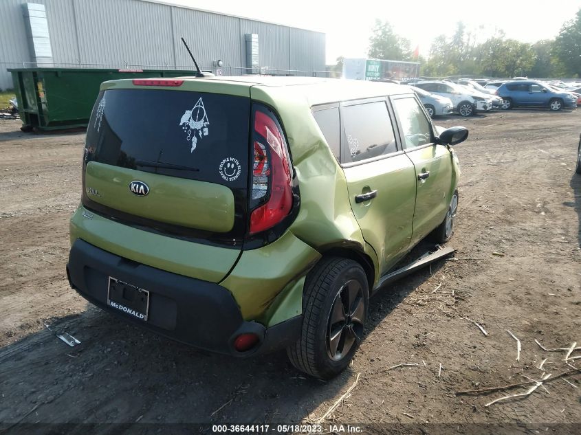 2016 KIA SOUL BASE - KNDJN2A28G7844919