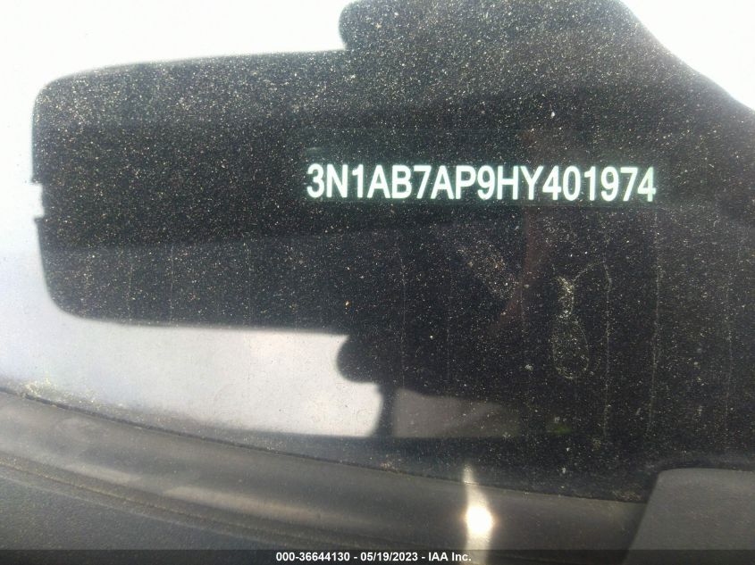 2017 NISSAN SENTRA S - 3N1AB7AP9HY401974