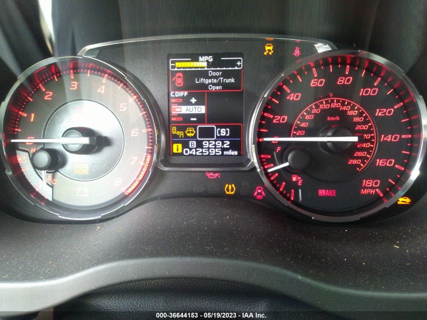 2017 SUBARU WRX STI - JF1VA2V62H9828298