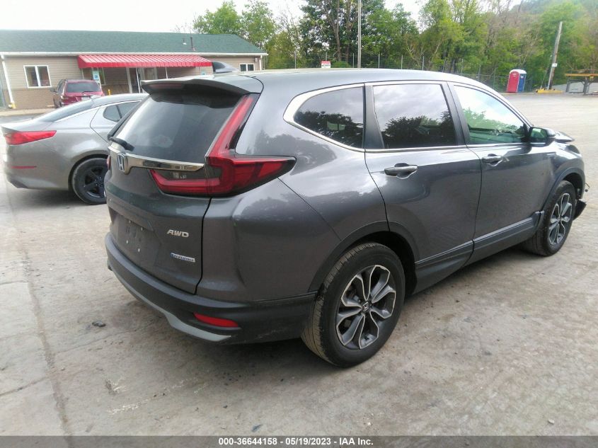 2022 HONDA CR-V HYBRID EX - 5J6RT6H50NL031377