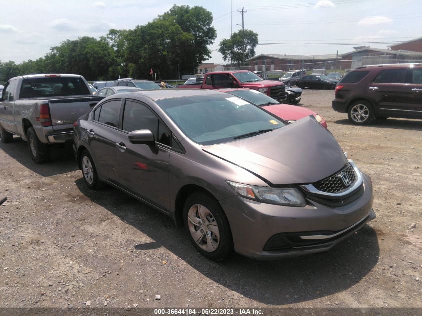 2014 HONDA CIVIC SEDAN LX - 19XFB2F57EE042635