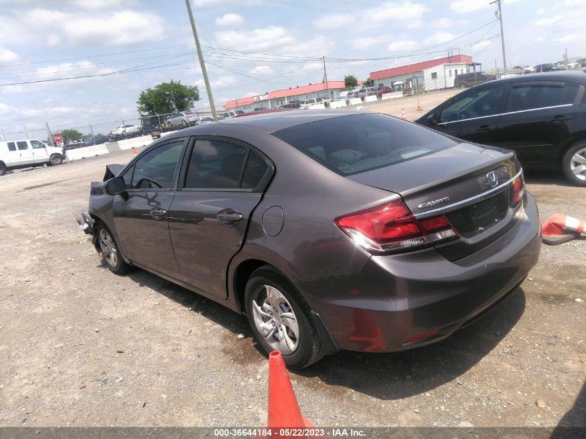 2014 HONDA CIVIC SEDAN LX - 19XFB2F57EE042635