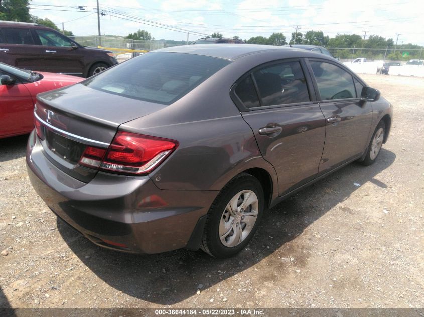 2014 HONDA CIVIC SEDAN LX - 19XFB2F57EE042635