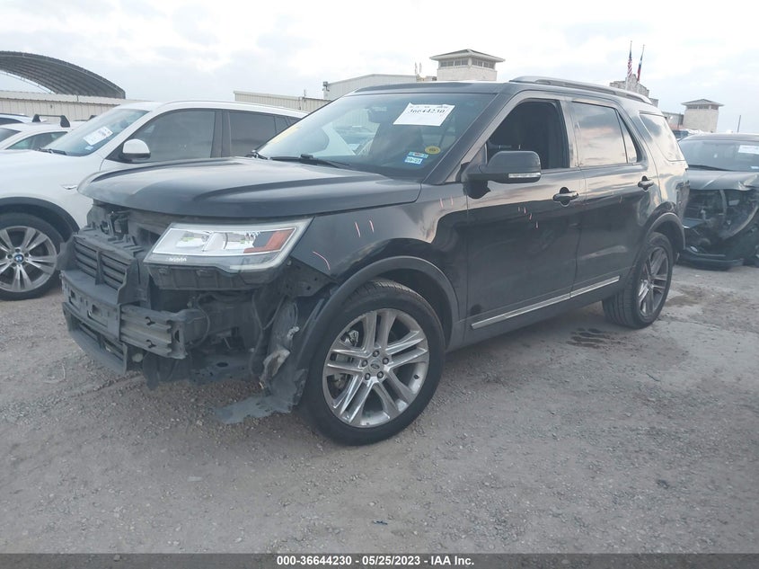 VIN 1FM5K7D81HGA33533 2017 FORD EXPLORER XLT