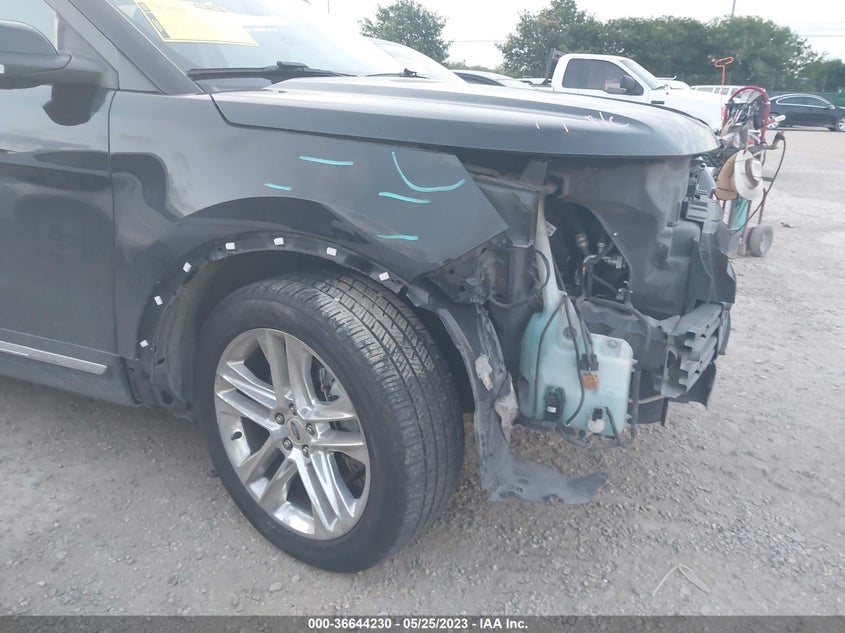 VIN 1FM5K7D81HGA33533 2017 FORD EXPLORER XLT