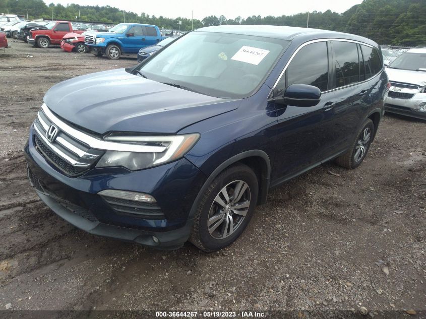 2016 HONDA PILOT EX - 5FNYF5H39GB007831