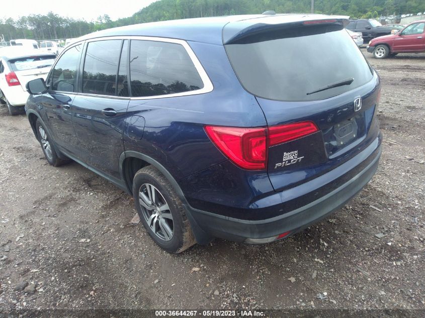 2016 HONDA PILOT EX - 5FNYF5H39GB007831
