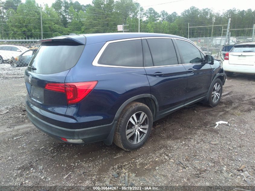 2016 HONDA PILOT EX - 5FNYF5H39GB007831