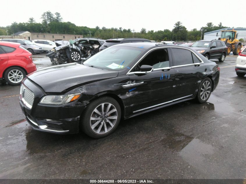2017 LINCOLN CONTINENTAL LIVERY 1LN6L9HK7H5605154