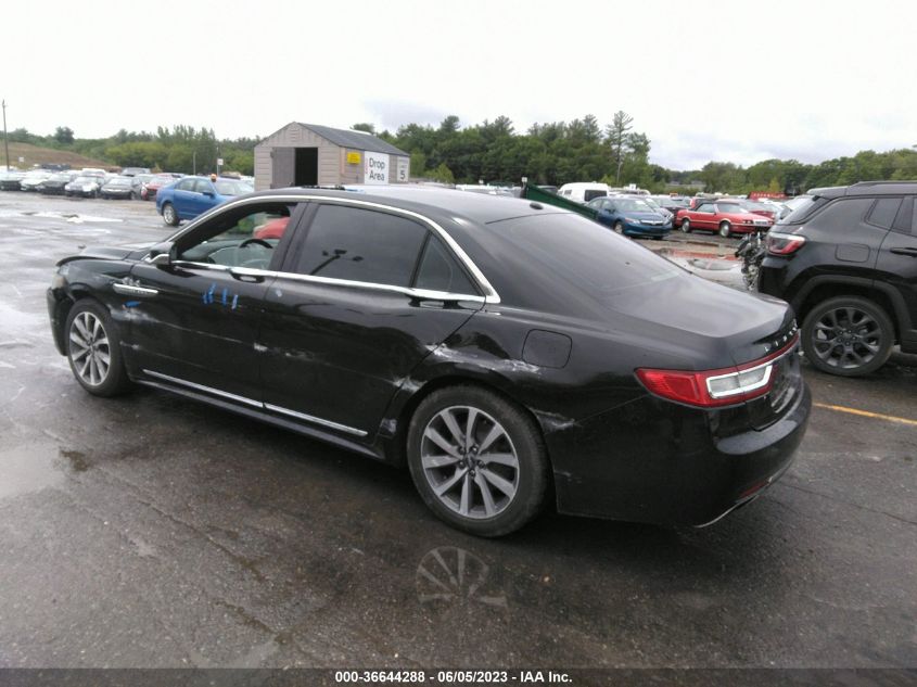 2017 LINCOLN CONTINENTAL LIVERY 1LN6L9HK7H5605154