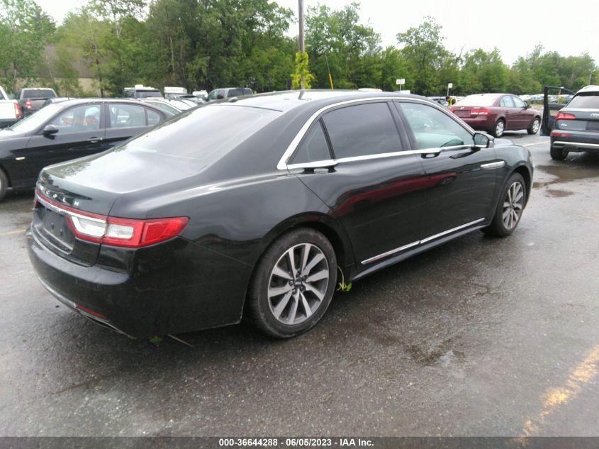 2017 LINCOLN CONTINENTAL LIVERY 1LN6L9HK7H5605154