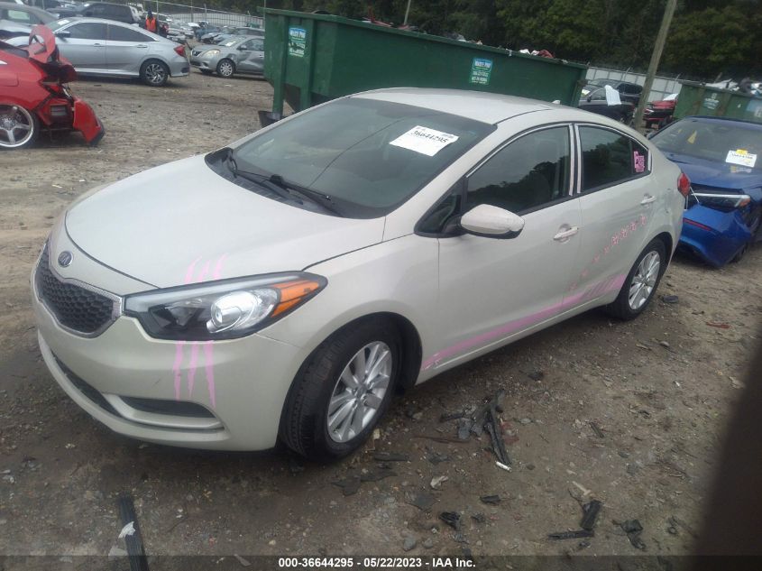 2015 KIA FORTE LX - KNAFK4A64F5420920