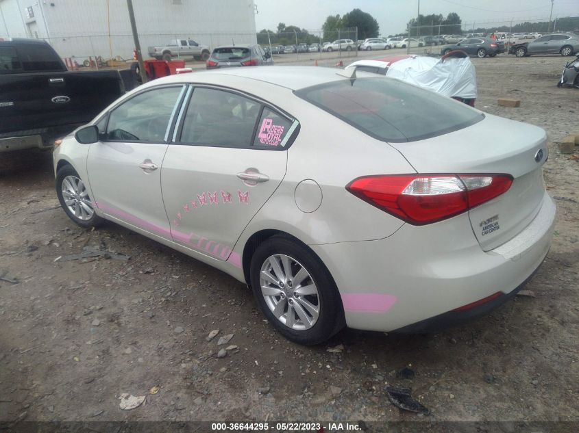2015 KIA FORTE LX - KNAFK4A64F5420920