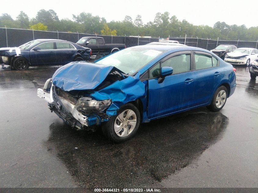 2014 HONDA CIVIC SEDAN LX - 19XFB2F51EE222810