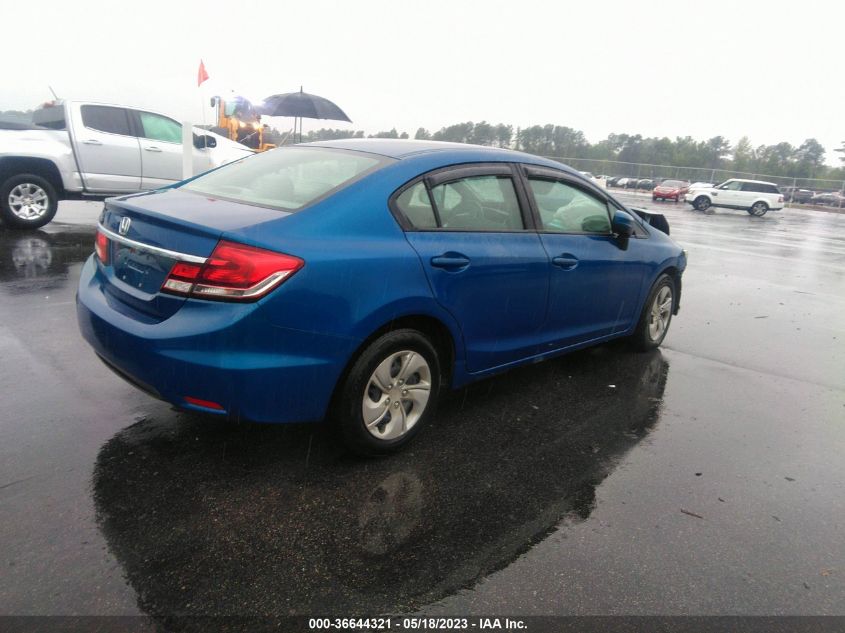 2014 HONDA CIVIC SEDAN LX - 19XFB2F51EE222810