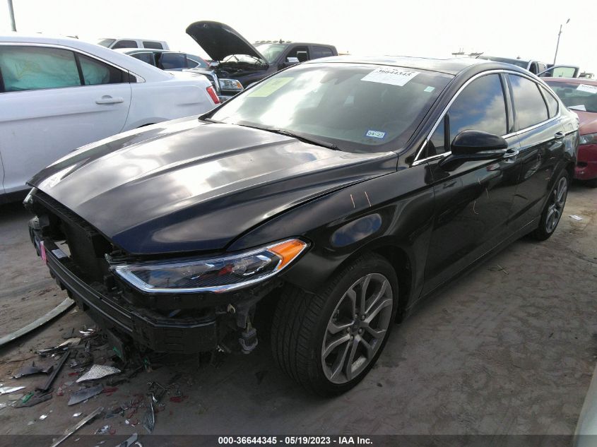 2019 FORD FUSION SEL - 3FA6P0CD8KR233976