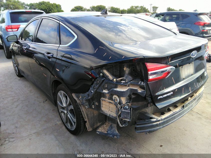 2019 FORD FUSION SEL - 3FA6P0CD8KR233976