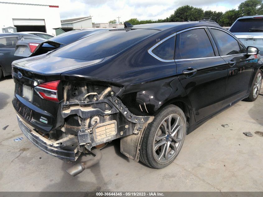 2019 FORD FUSION SEL - 3FA6P0CD8KR233976