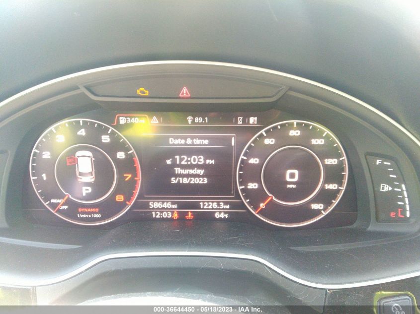 2018 AUDI Q7 PREMIUM PLUS - WA1LAAF79JD053059