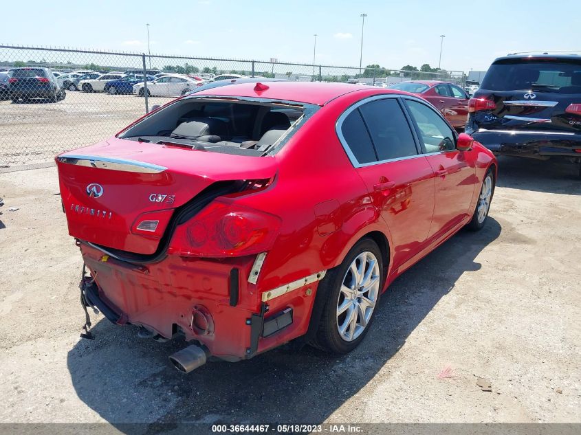 2013 INFINITI G37 SEDAN JOURNEY JN1CV6AP3DM302543