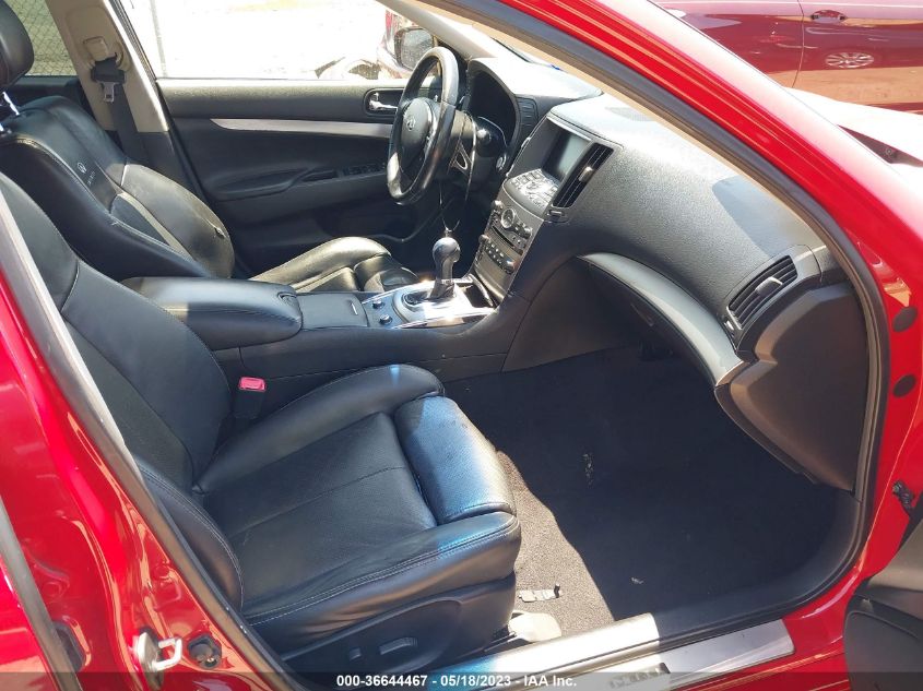 2013 INFINITI G37 SEDAN JOURNEY JN1CV6AP3DM302543