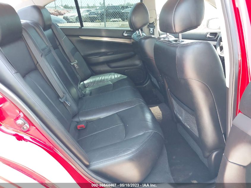 2013 INFINITI G37 SEDAN JOURNEY JN1CV6AP3DM302543