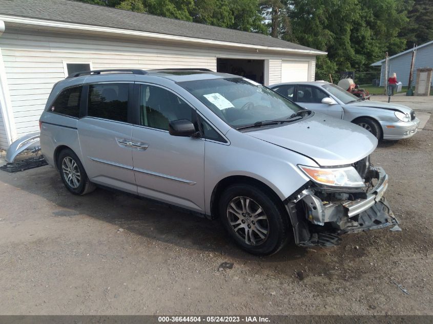 2013 HONDA ODYSSEY EX-L - 5FNRL5H60DB019790