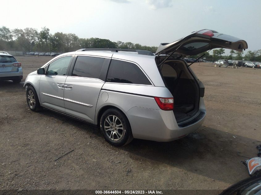 2013 HONDA ODYSSEY EX-L - 5FNRL5H60DB019790
