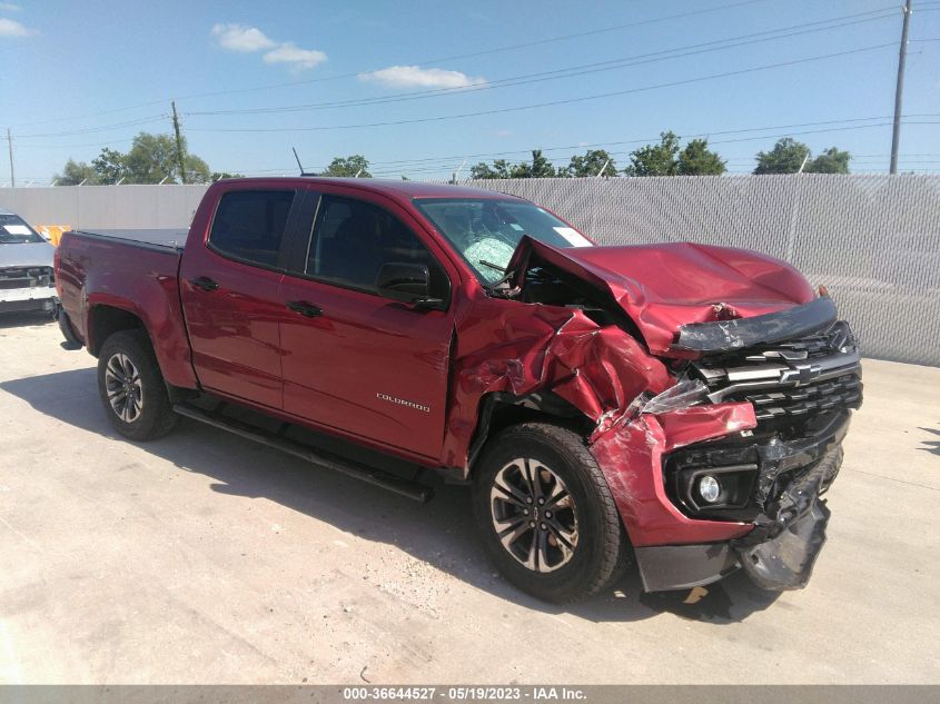 2021 CHEVROLET COLORADO 2WD Z71 - 1GCGSDEN7M1195762