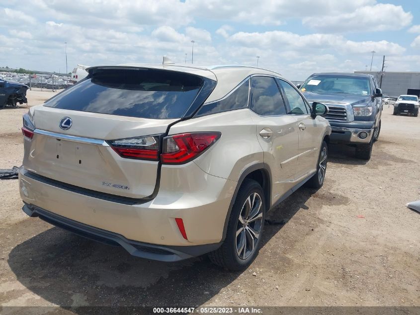 2018 LEXUS RX RX 450H - 2T2BGMCA6JC024600