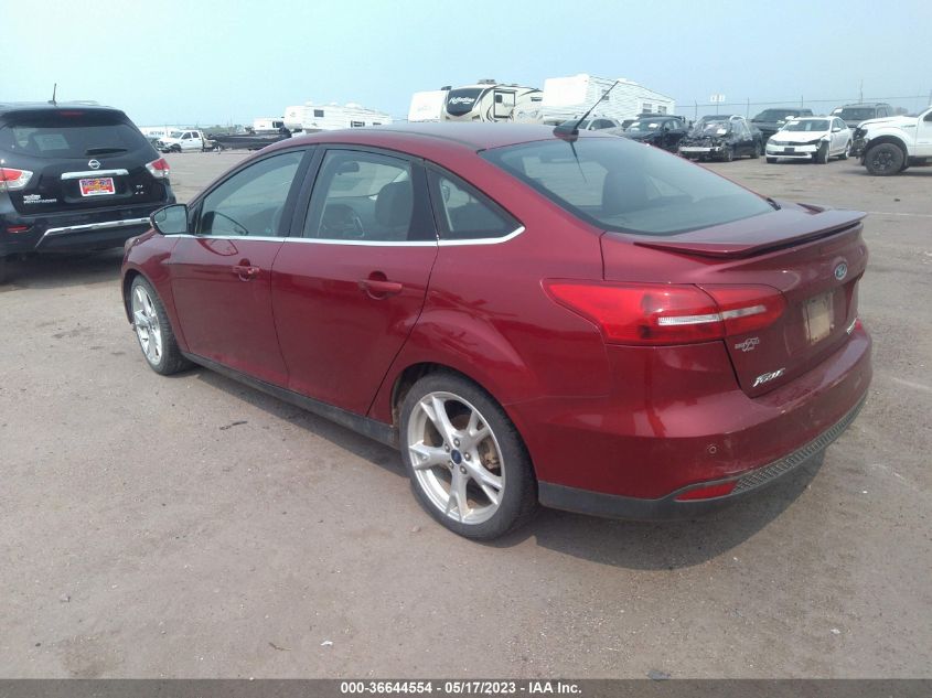 2015 FORD FOCUS TITANIUM - 1FADP3J26FL314442